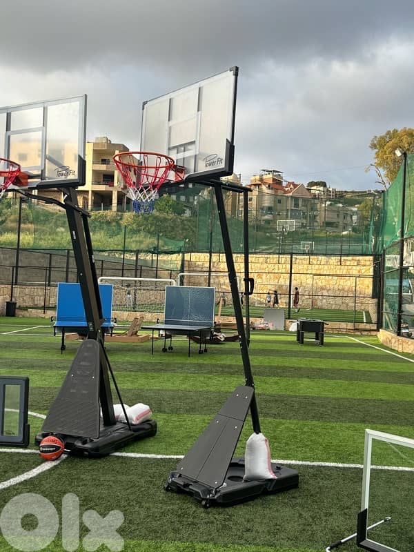 BOARD 120 cm x 80 cm PORTABLE BASKETBALL HOOP 0