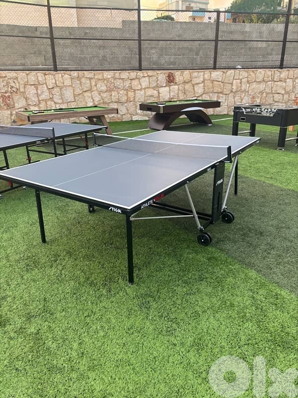 STIGA ATHLETE ROLLER TABLE TENNIS / 18 MM WOOD THICKNESS 0