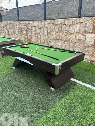 POOL TABLE 8 FT RAINBOW EDITION