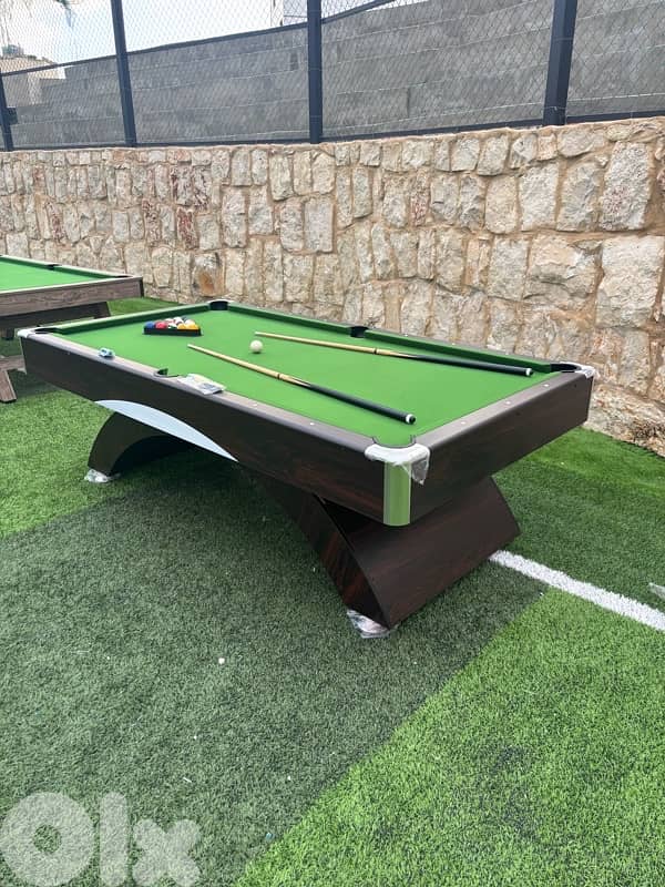 POOL TABLE 8 FT RAINBOW EDITION 0