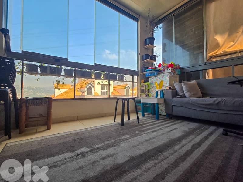 108 SQM Furnished/Decorated Apartment in Qornet Chehwan, Metn 0