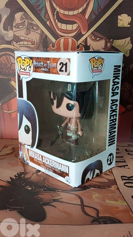 Mikasa Ackermann #21 Funko Pop 2