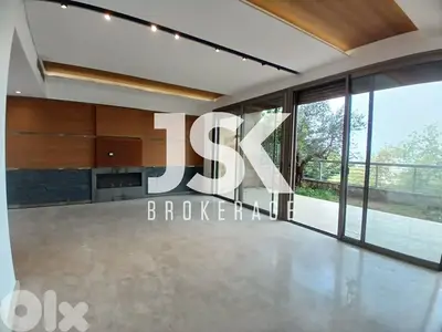 L21161 - Apartment with Terrace & Garden For Rent in Beit Misk