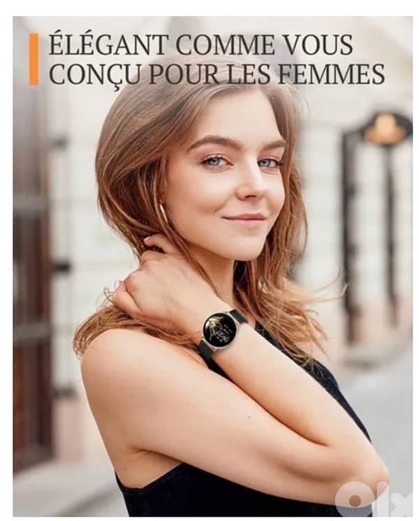 FOSMET Smartwatch for Women – Bluetooth Calling – Brand New 4