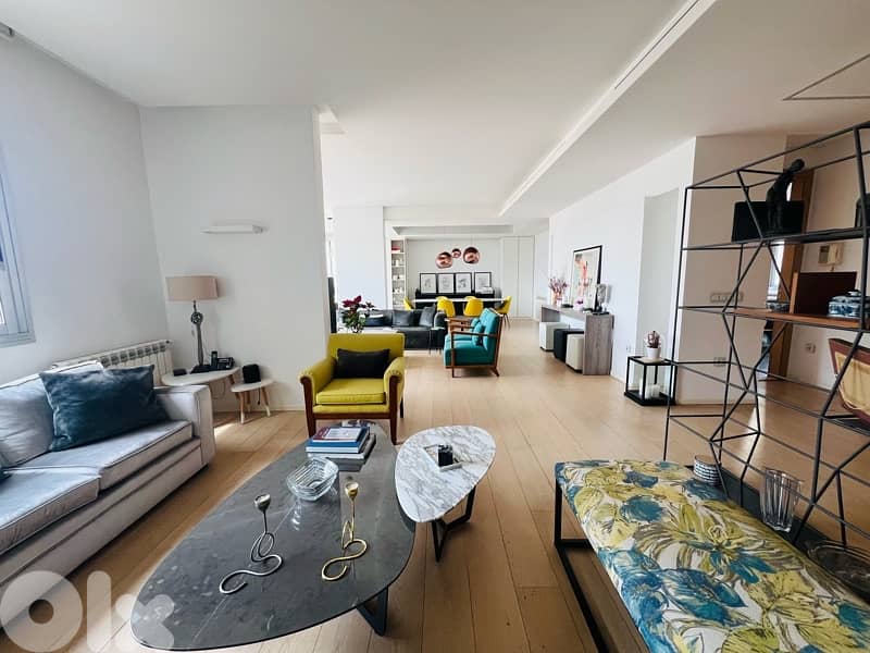 Achrafieh Charming Fully Renovated Luxuriant 245m2 Great Deal 0