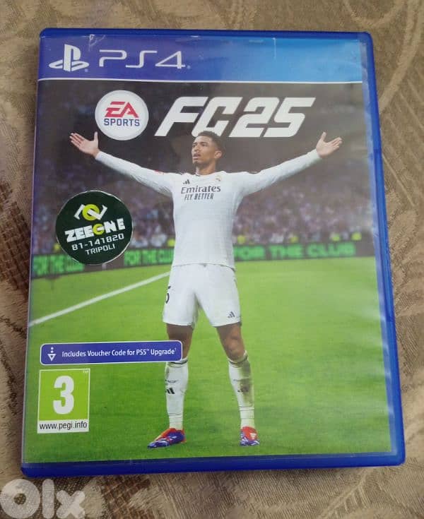 FC25 PS4 USED (WITH PS5 DIGITAL EDITION CODE) 0