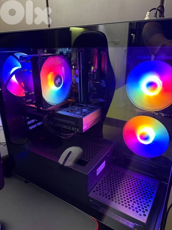 pc with all the setup used 1 month 0
