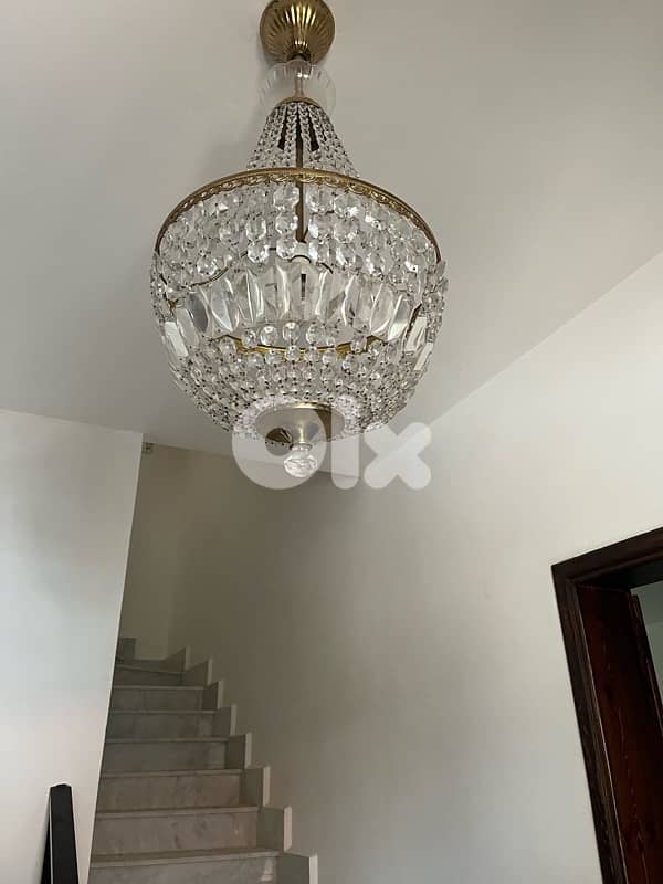 French original crystal chandelier 0