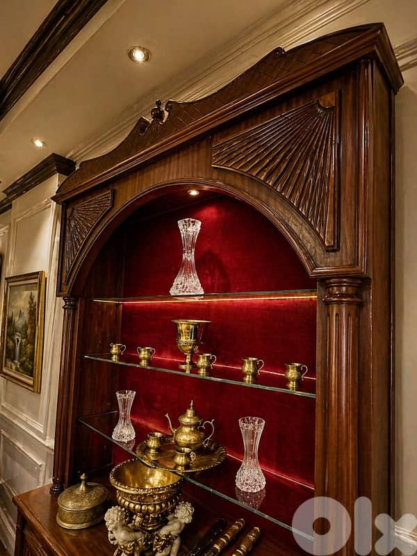 19th Century English Bookcase In Mahogany" 0