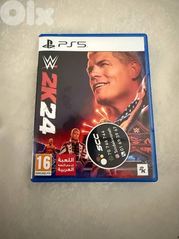 Wrestling game 2K24 1