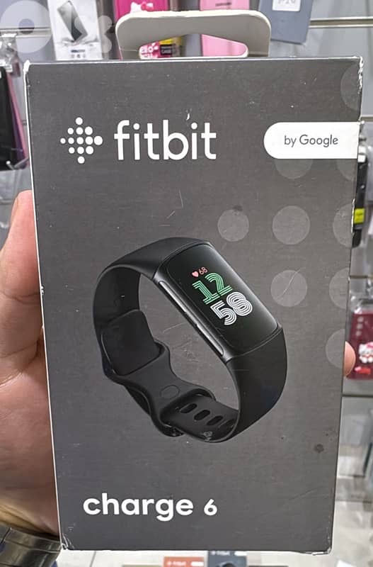 Fitbit Charge 6 Black Case,obsidian band 0