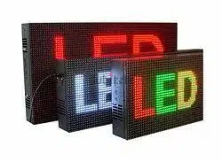 LED SIGN PANEL , FULL COLOR , SINGLE COLOR - TV & Video - 116850059