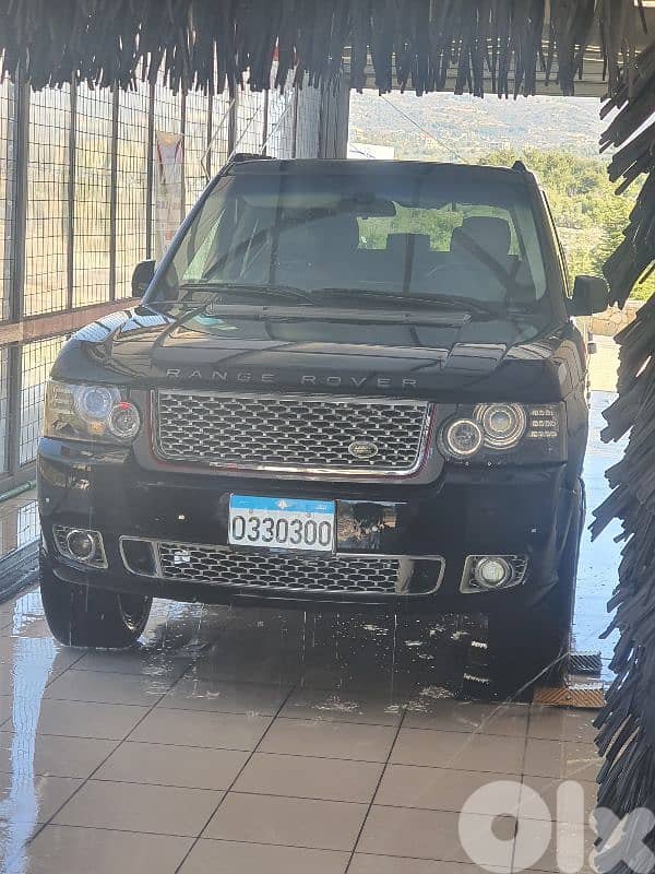 Land Rover Vogue autobiography + golden plate number 0