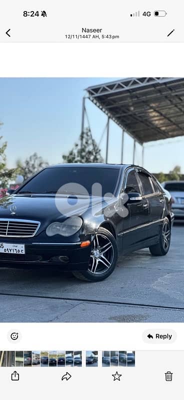 مرسيدس بنز 240/260/280 2003