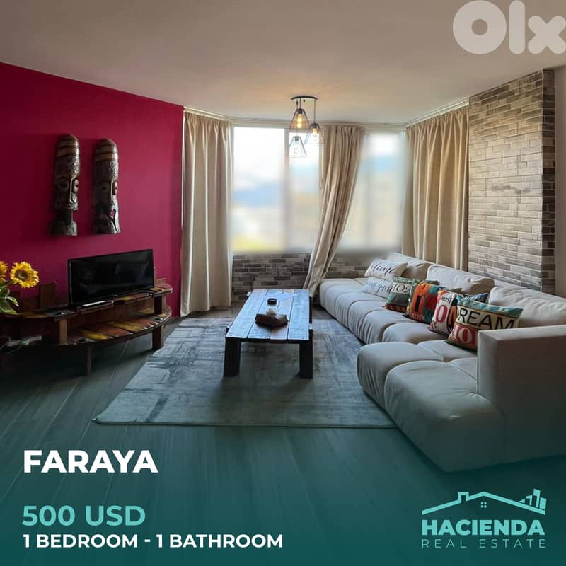 Chalet For Rent In Faraya 0