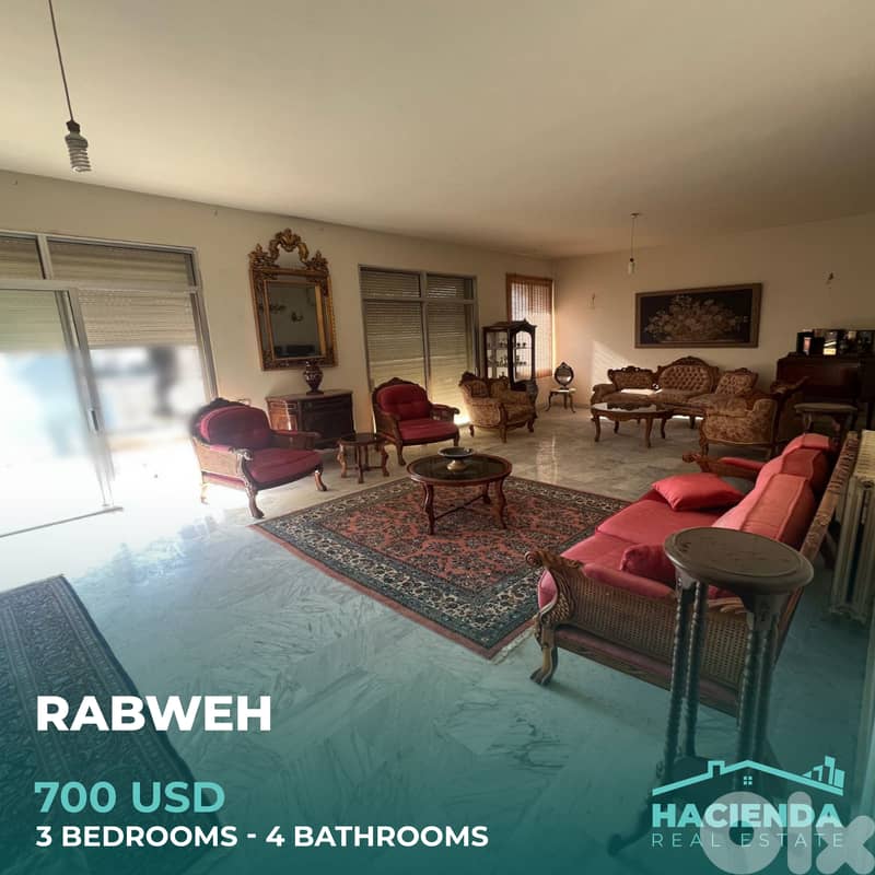 Apartment For Rent in Rabweh 0