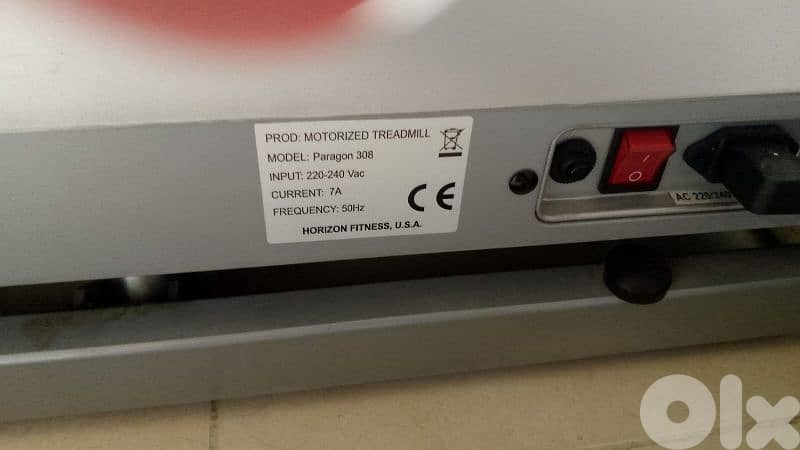treadmill machine 1