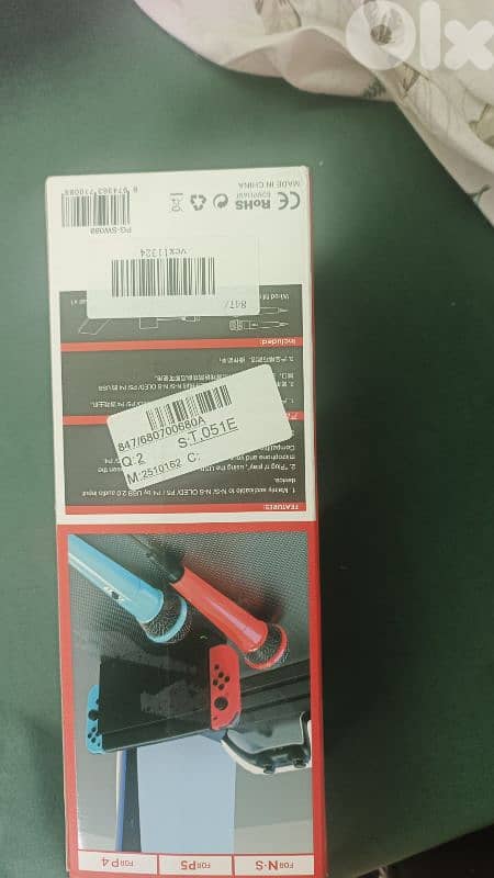 Gaming Microphone Double wired Mic with Switch PG-SW089 0