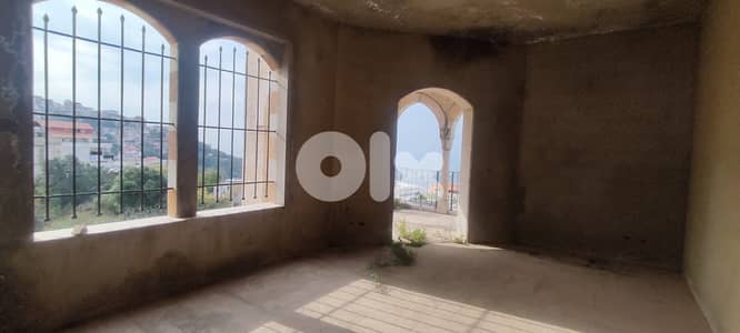 Villa + Land for sale in Aley Under Construction | Sea view