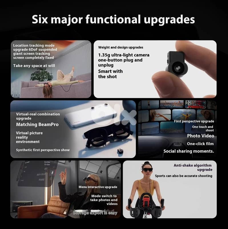 XREAL ONE PRO AR Glasses + XREAL Eye + Beam Pro Phone + XREAL HUB 8