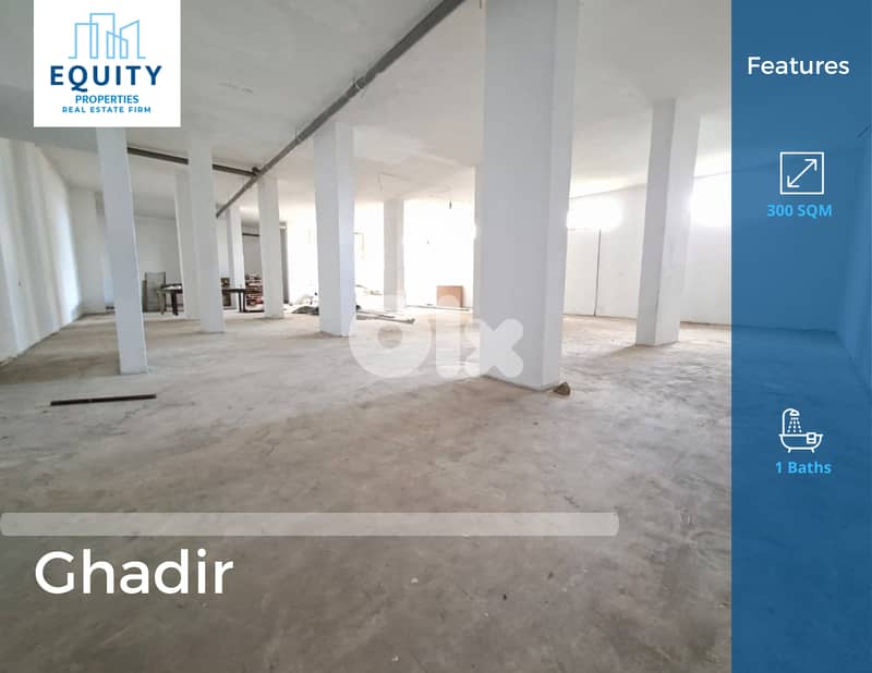 300 SQM Warehouse For Rent In Ghadir Great Location #HS321183 0