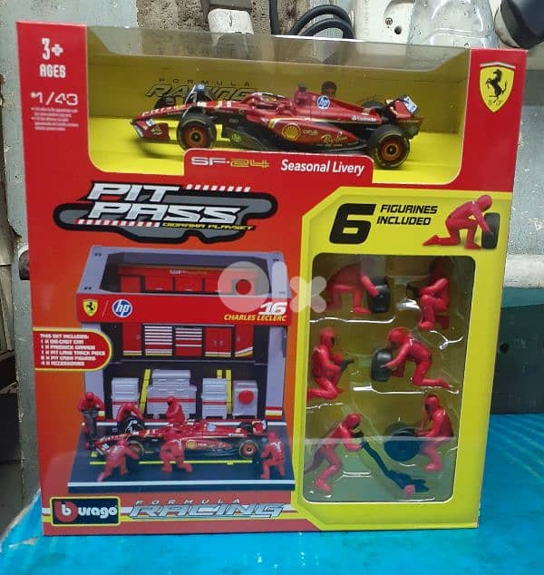 C. Leclerc Ferrari SF-24 (2024) diecast model set 1;43 0