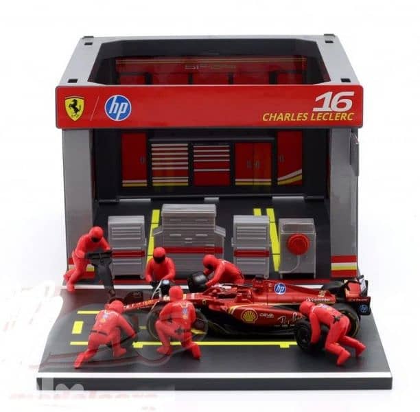 C. Leclerc Ferrari SF-24 (2024) diecast model set 1;43 2