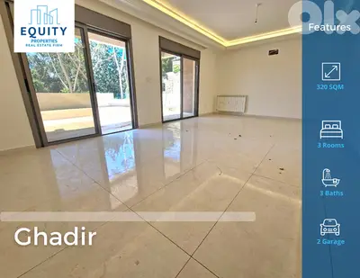 170 SQM Apartment With Terrace For Sale In Ghadie شقة للبيع #HS323183