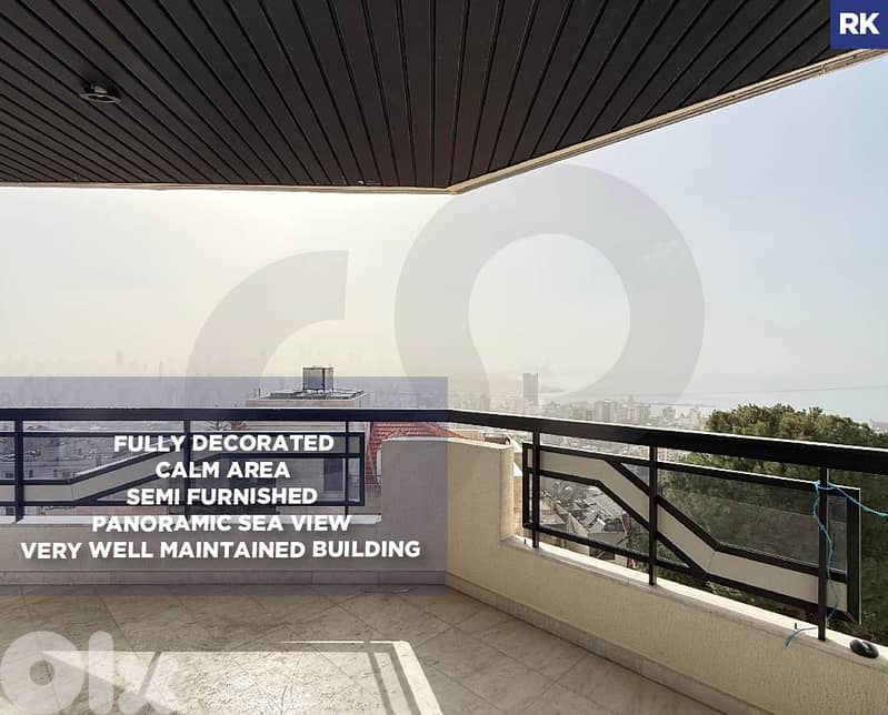 covered parking, Panoramic Sea And City View, Zalka/زلقا REF#RK134956 0