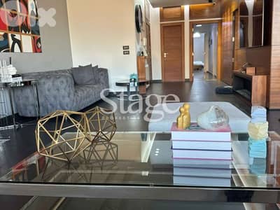 Luxurious Fully Furnished Apartment with Sea View in Bsalim For Rent
