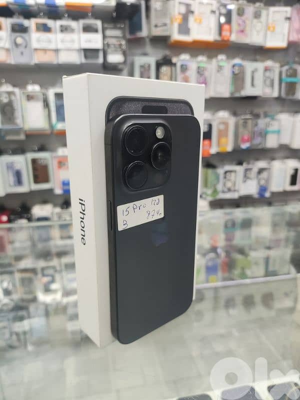 apple iphone 15 pro used black 0