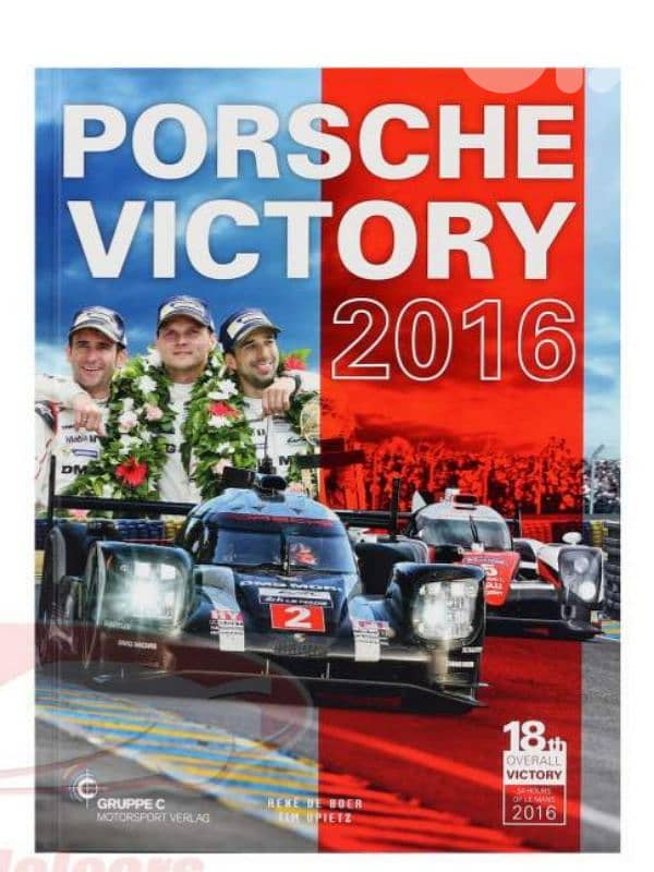 Porsche Victory 2016 (Lemans 24h) Book. 0