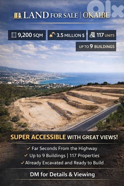 HOT EXCAVATED LAND IN OKAIBE NEAR HIGHWAY FOR SALE