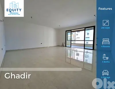 205 SQM Apartment For Sale In Ghadir شقة للبيع #HS327183