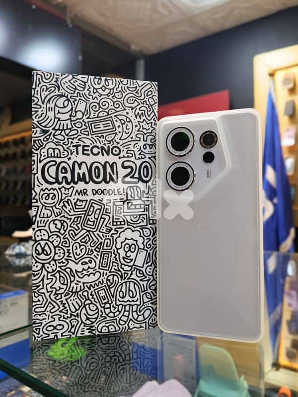 tecno camon 20 premier Mr. Doodle edition 1