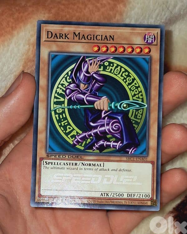 original yugioh Dark Magician card 0