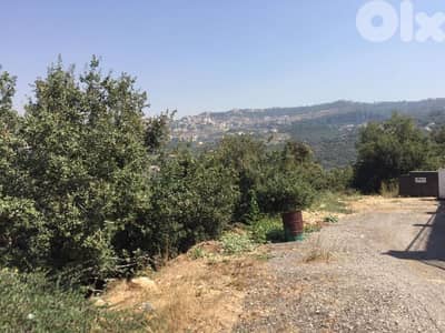 land for sale in bikfaya أرض للبيع في بكفيا