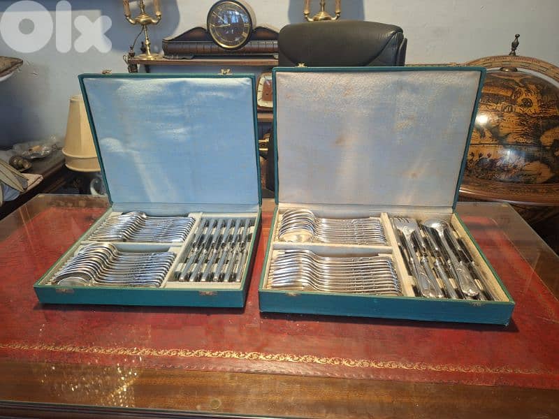 Louis xv ercuis french cutlery set 74 pieces 0
