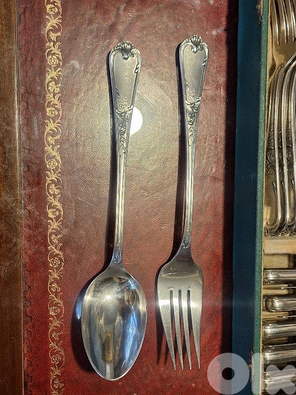Louis xv ercuis french cutlery set 74 pieces 4