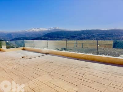 Luxury Brand-New Apartment for Sale in Baabdat with mountain view