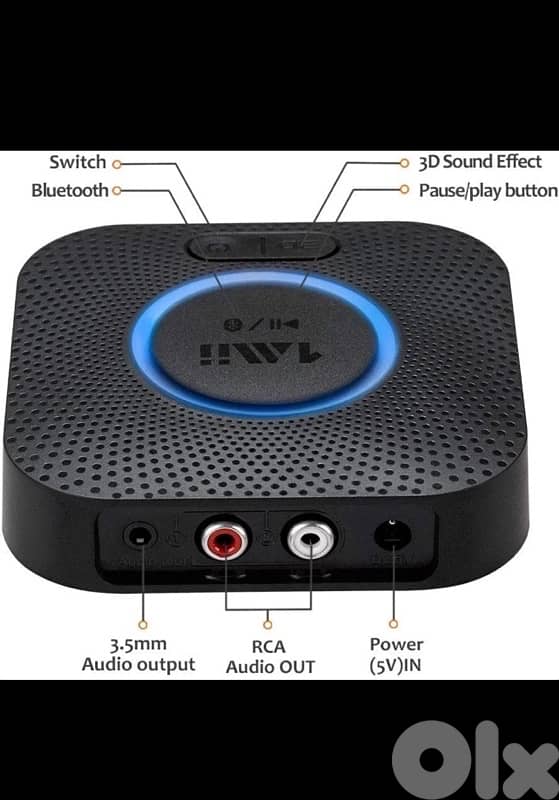1Mii B06 Plus Bluetooth 5.0 Receiver HiFi Wireless Audio Adapter 0