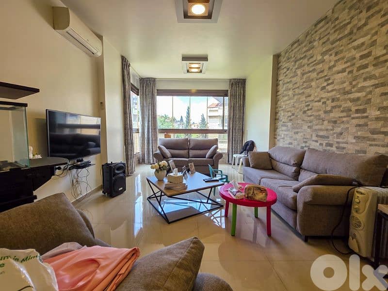 Fully Furnished Apartment in Qornet El Hamra, Metn. 0