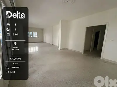 Apartment for sale in Zarif, beirut