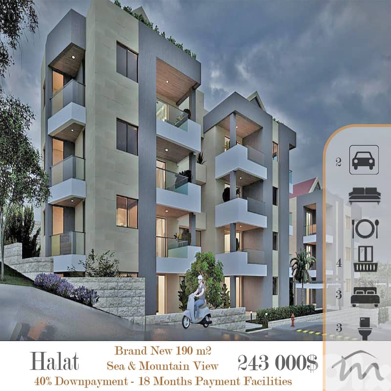 Halat | 40% DOWNPAYMENT, 18 MONTHS PAYMENT FACILITIES | Open Sea View 0