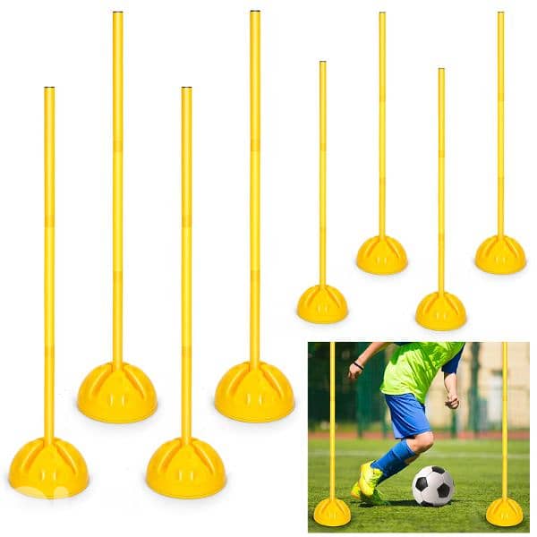 New Agility Poles With Base 0