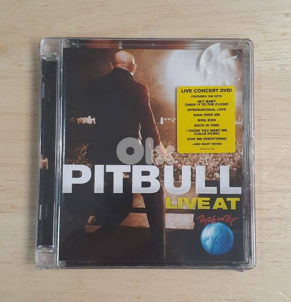 PITBULL Live At Rock In Rio DVD. 0