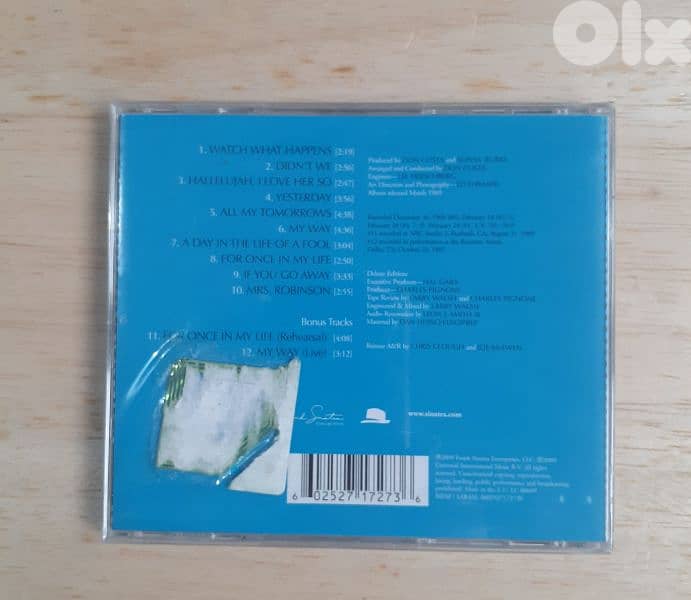 Frank Sinatra My Way Music CD. 1
