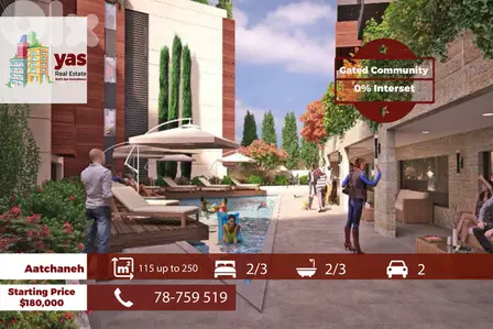 Aatchaneh 115m2/210m2 | Under Construction | Gated Community | TCH