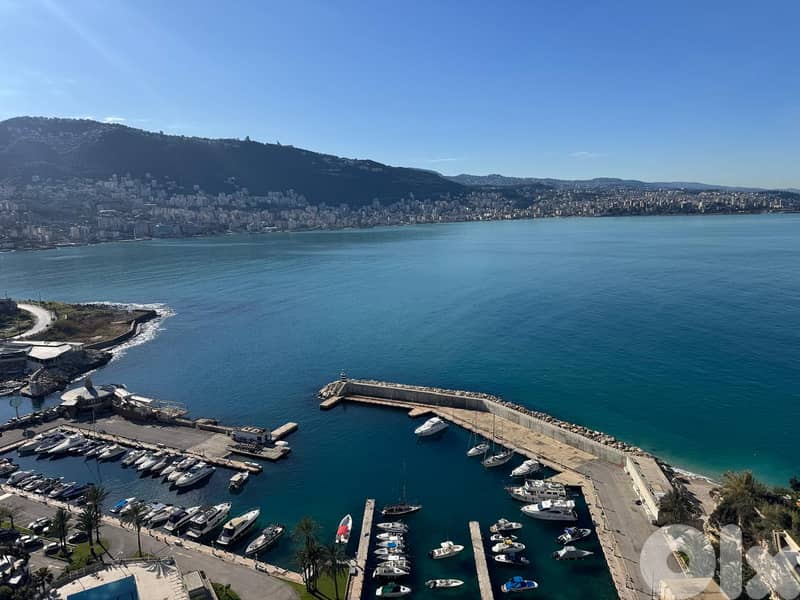 Aqua Marina 1 Tabarja | 50m² Renovated | 11th Floor Panoramic Sea View 0
