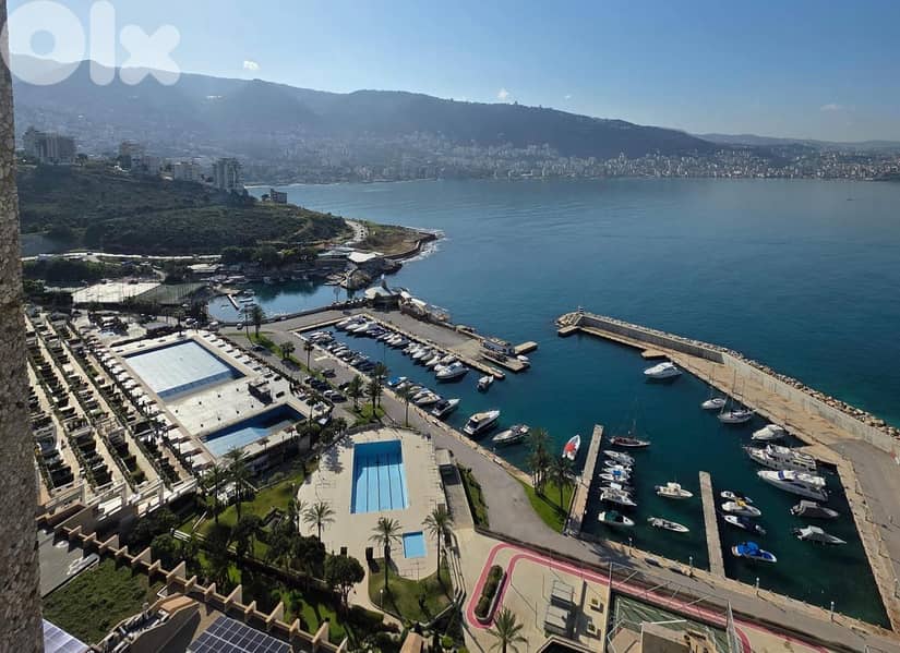 Aqua Marina 1 Tabarja | 50m² Renovated | 11th Floor Panoramic Sea View 1